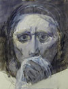Alberto Sughi, Stabat Mater, Pannello di centrale