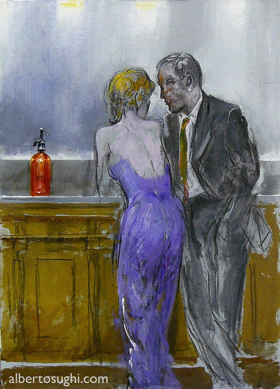 Alberto Sughi, Al bar