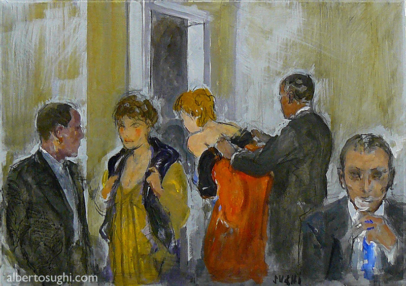 Alberto Sughi, La vestizione